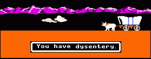 Or dysentery.